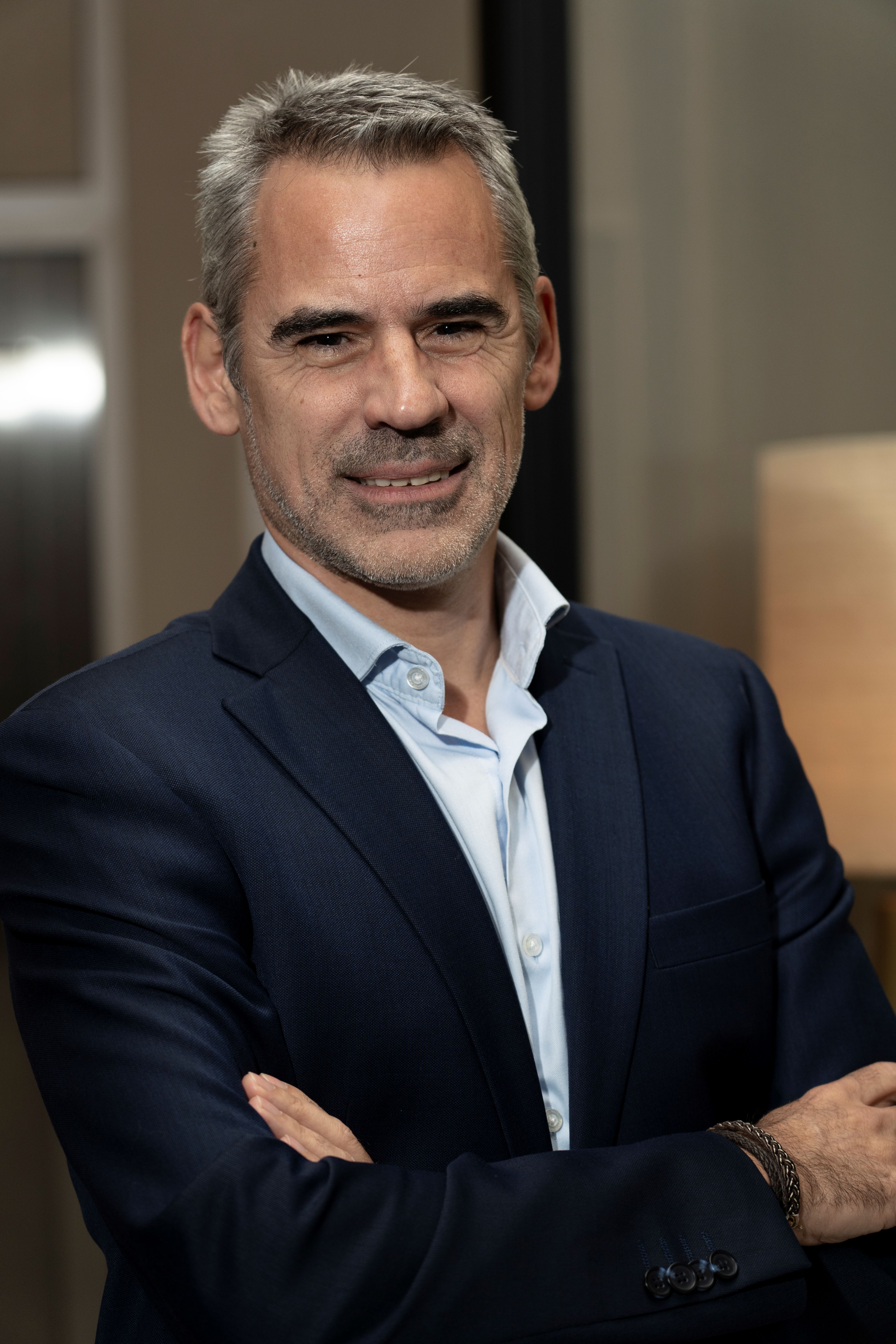 Photograph of Luis García San Luis, the company's new Managing Director of Technology and Cybersecurity