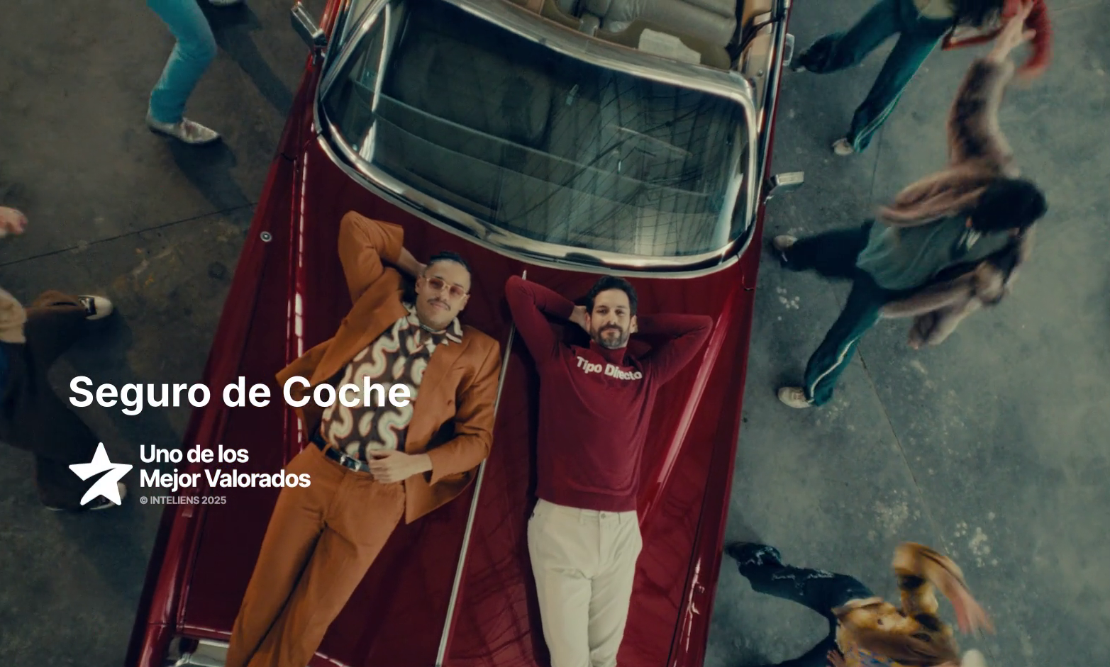 Imagen del nuevo spot de Línea Directa Aseguradora