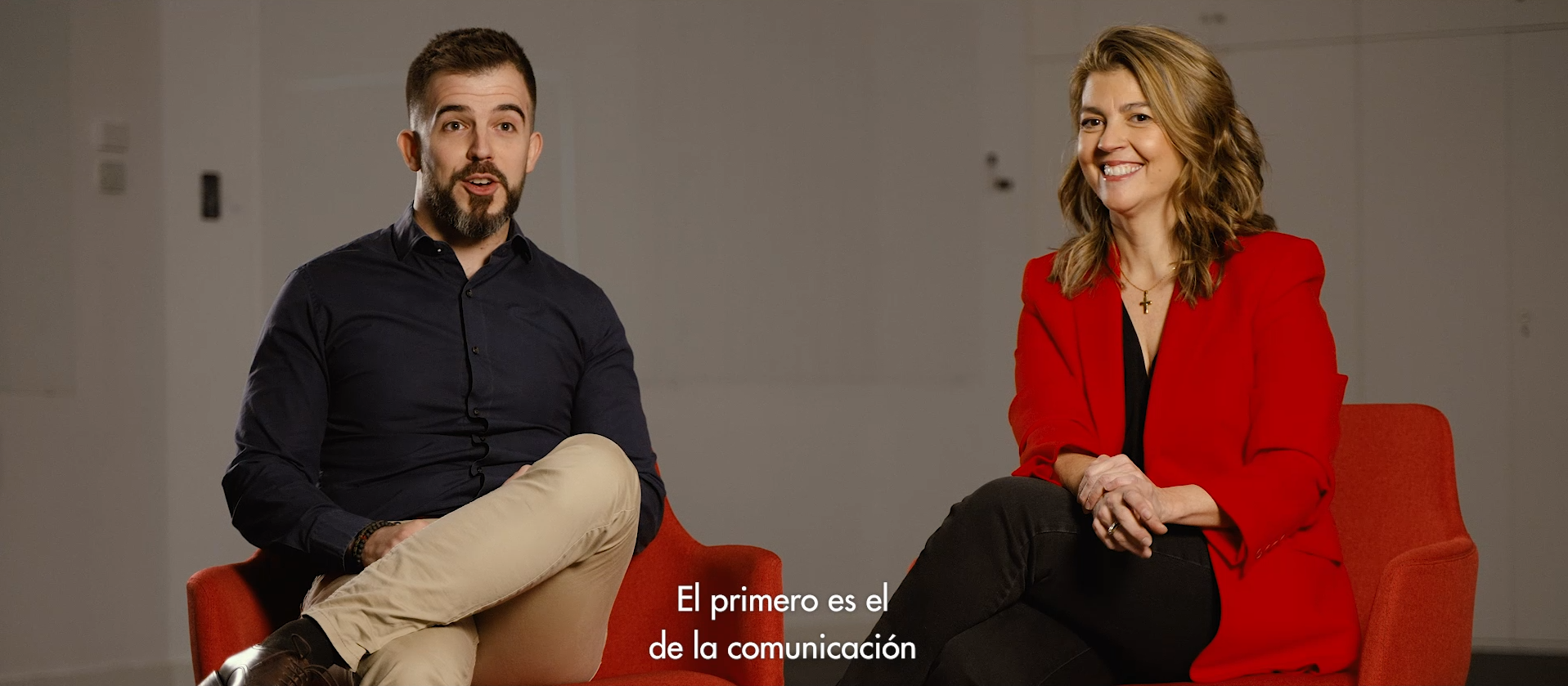 Enrique and Belén, from the Internal Communication Department, are the protagonists of this chapter