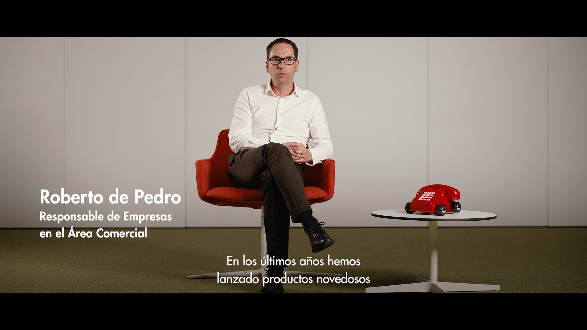 Roberto de Pedro, Business Manager in the Commercial Area