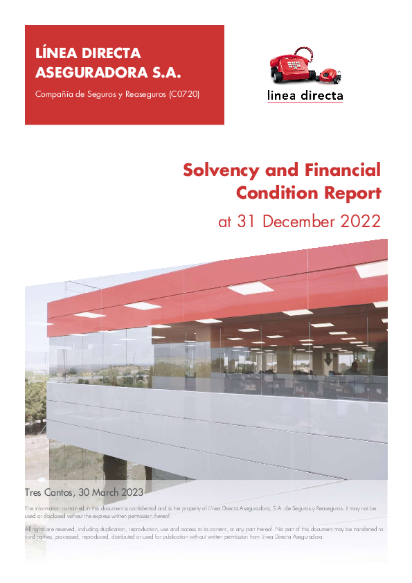 Solvency and Financial Condition Report 2022