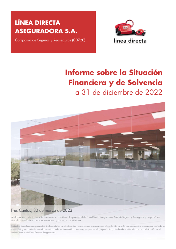 Informe de Situación Financiera y de Solvencia 2022