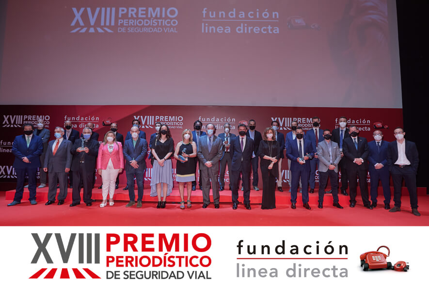 Ganadores Premio Periodístico de Seguridad Vial de la Fundación Línea Directa