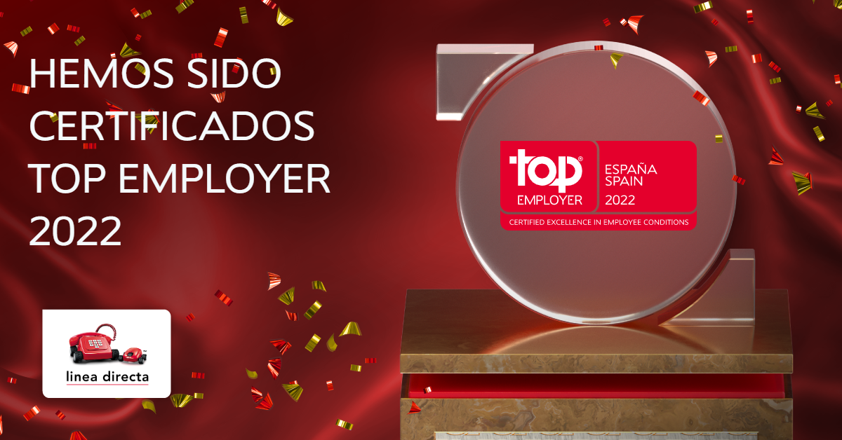 Hemos sido certificados Top Employer 2022